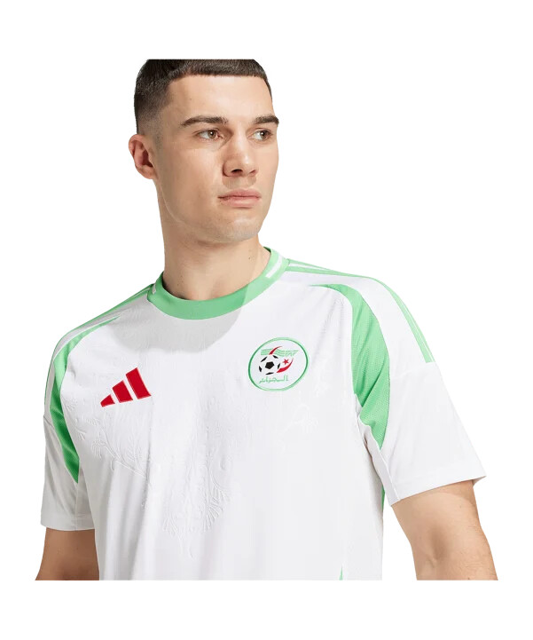 adidas algeriet hjemmebanetrøje 2024 hvid