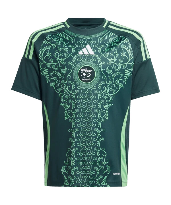 adidas algeriet udebanetrøje 2024 børn grøn