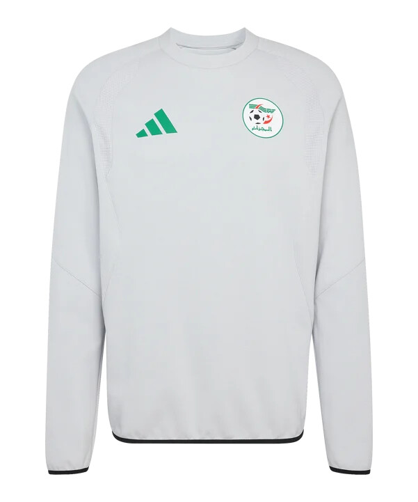 adidas algerie tiro tech sweatshirt grå