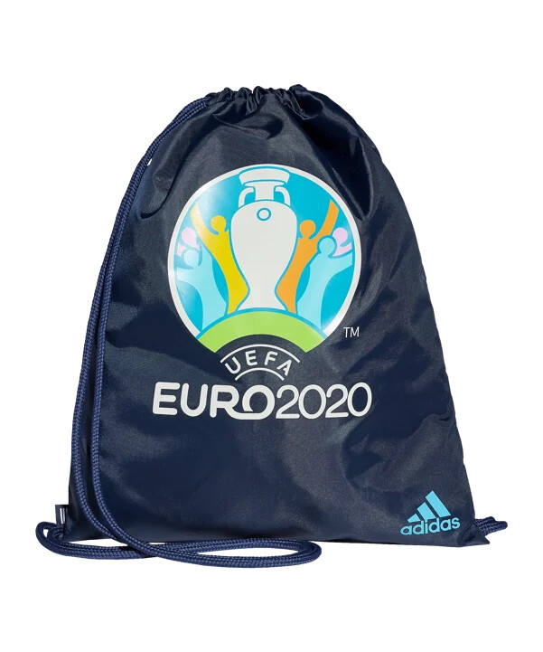 adidas euro 2020 gymnastiktaske blå