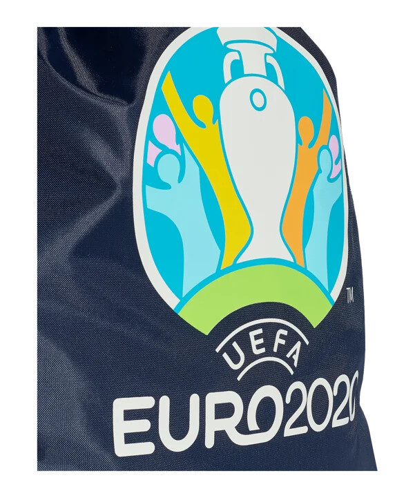 adidas euro 2020 gymnastiktaske blå