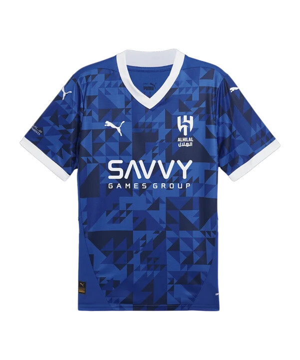 puma al hilal hjemmebanetrøje 20242025 blå f01