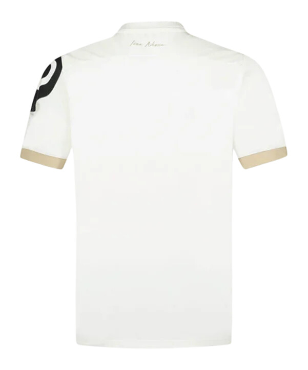 le coq sportif ogc nice udebanetrøje 20242025 børn hvid