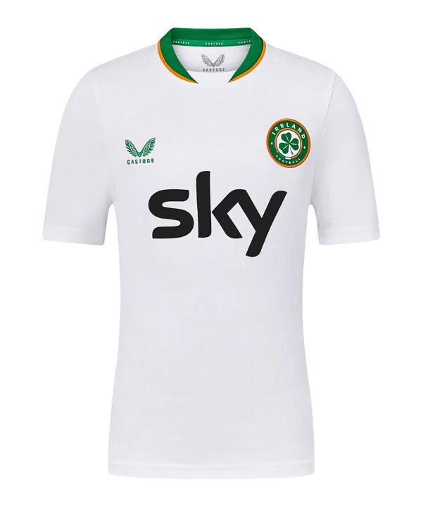 castore irland udebanetrøje 2024 børn hvid f001