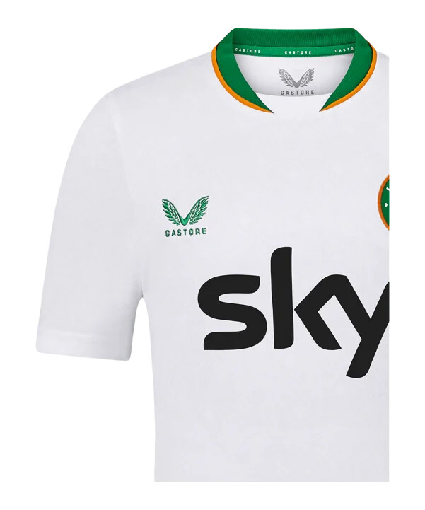 castore irland udebanetrøje 2024 børn hvid f001