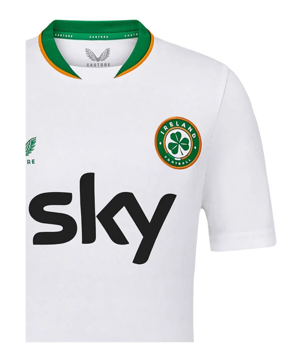 castore irland udebanetrøje 2024 børn hvid f001