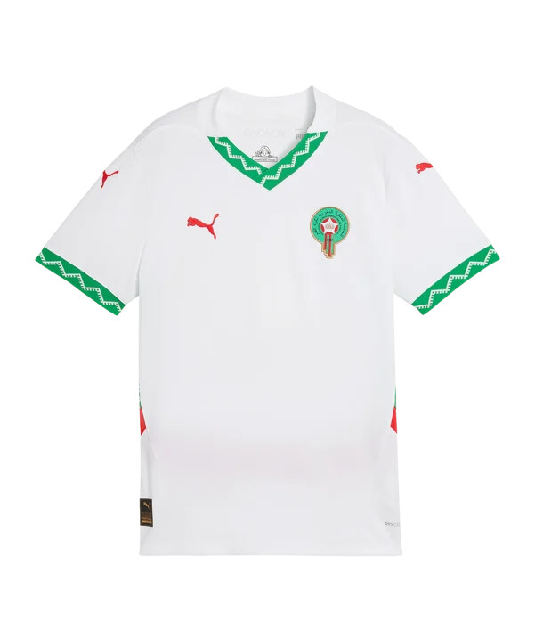 puma marokko jr udebanetrøje 20242025 børn hvid f02