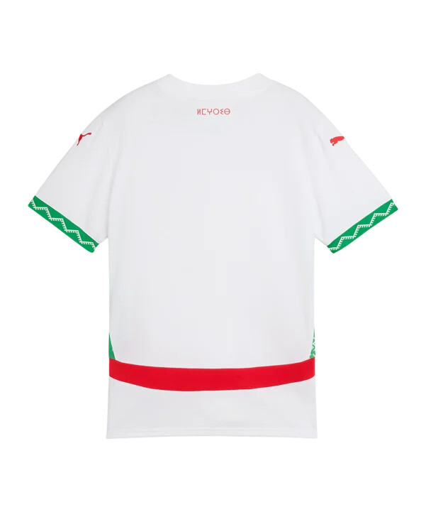 puma marokko jr udebanetrøje 20242025 børn hvid f02