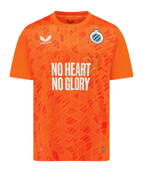 castore fc brugge udebane målmandstrøje 20252026 rød f080