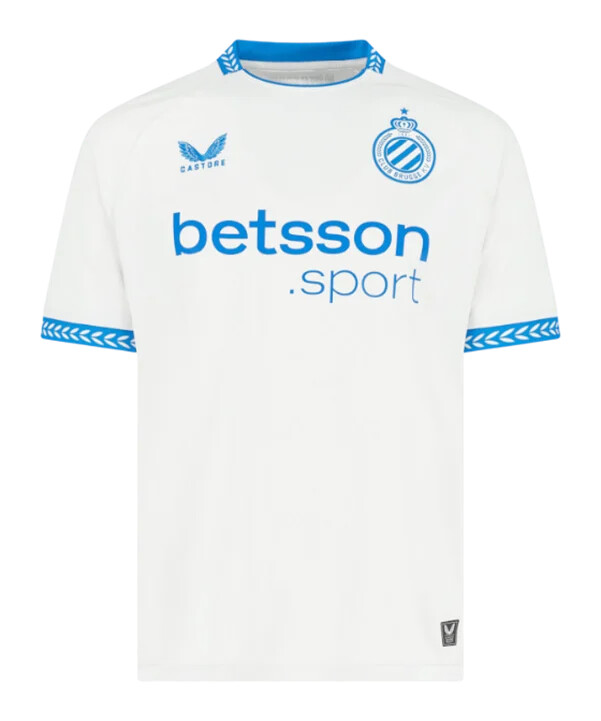 castore fc brugge udebanetrøje 20252026 hvid f123