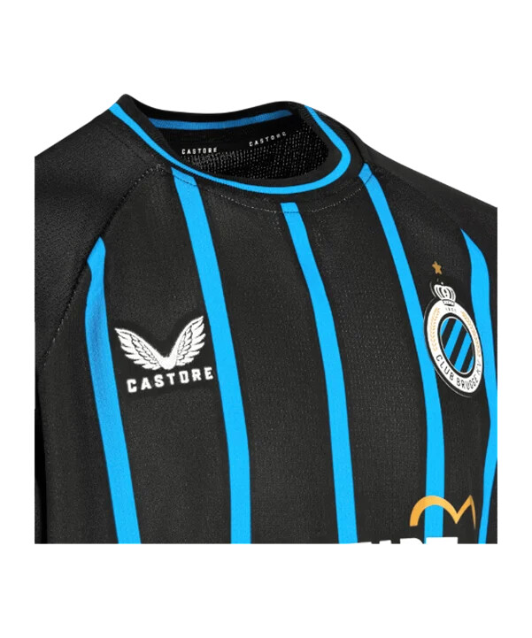 castore fc brugge præsentation t-shirt blå f030