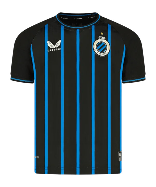 castore fc brugge hjemmebanetrøje 20252026 sort f013