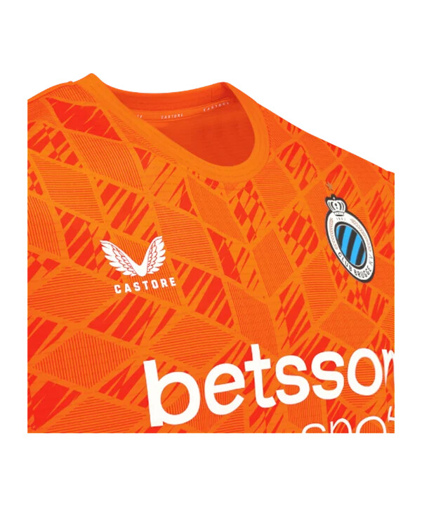 castore fc brugge udebane målmandstrøje 20252026 rød f080
