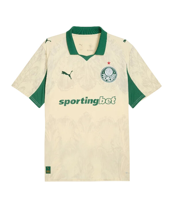 puma palmeiras kidsuper trøje 20252026 børn gul f11