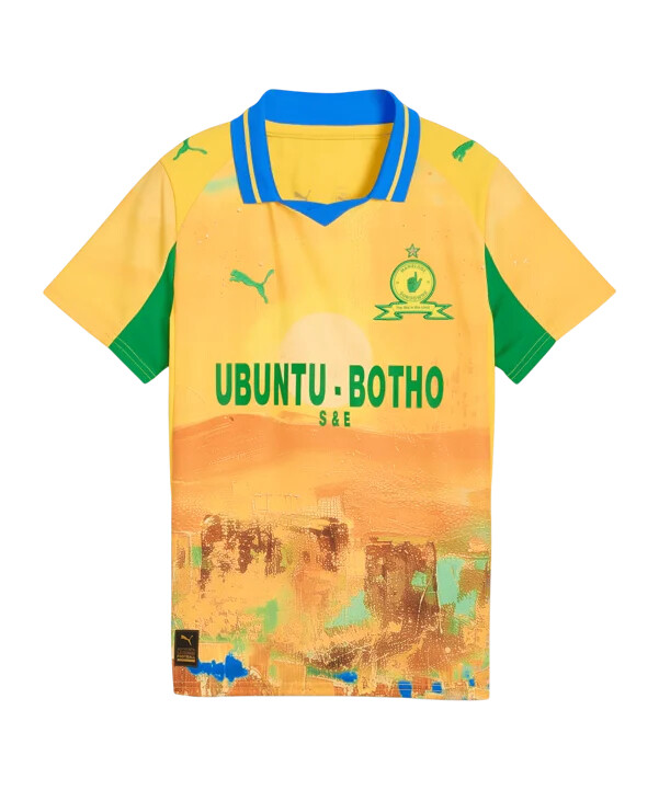 puma mamelodi sundown bØrnetrØje 20252026 gul f22