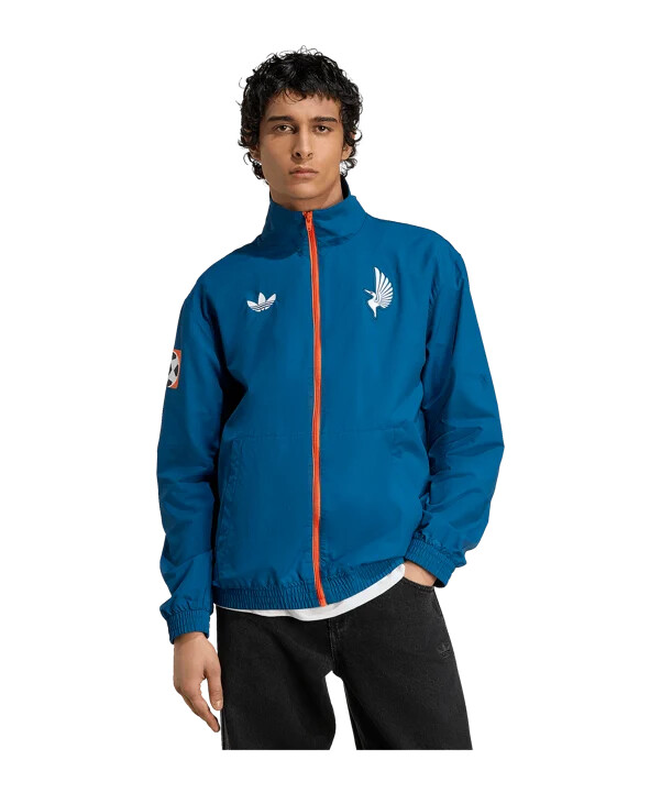 adidas new england revolution anthem jakke hvid