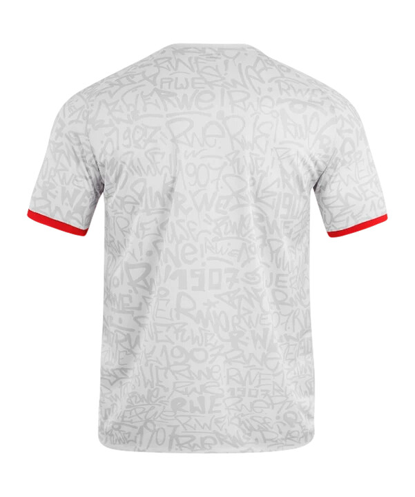 jako rot-weiss essen hjemmetrøje 20252026 hvid f656