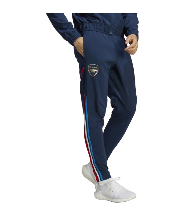 adidas fc arsenal london prematch bukser 202223 blå