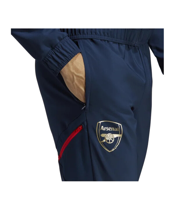 adidas fc arsenal london prematch bukser 202223 blå