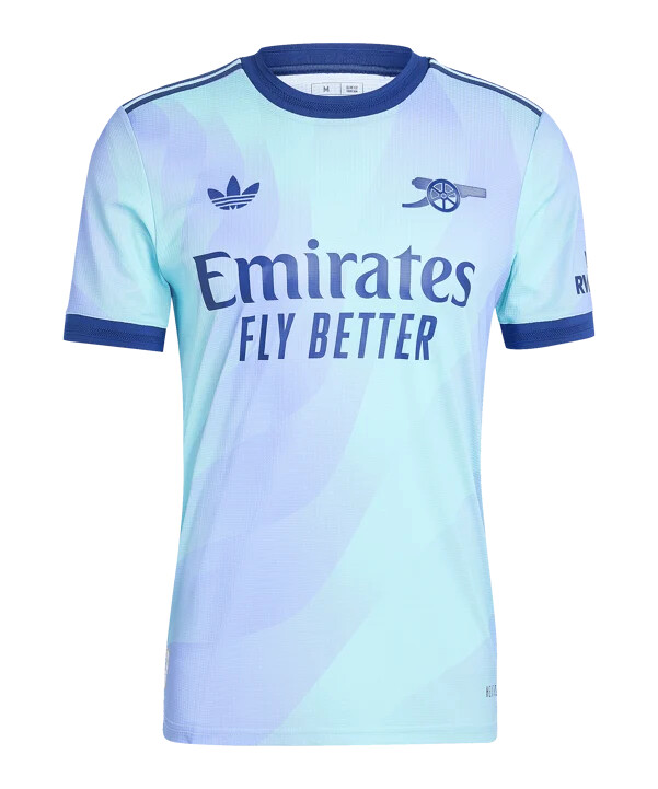adidas original fc arsenal london aut. 3. trøje 20242025 turkis