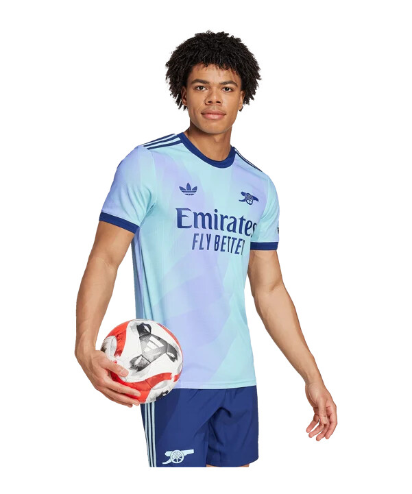 adidas original fc arsenal london aut. 3. trøje 20242025 turkis
