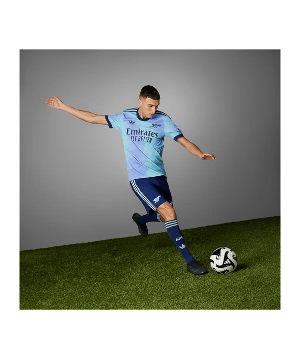 adidas original fc arsenal london aut. 3. trøje 20242025 turkis
