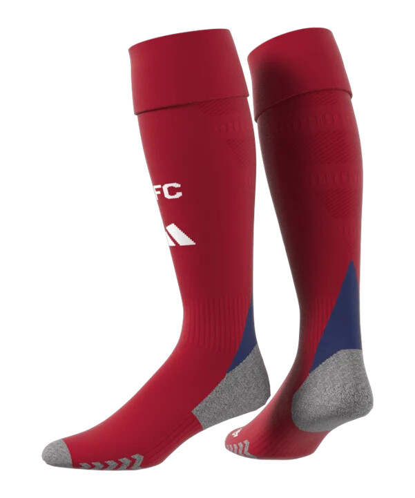 adidas fc arsenal london hjemmestrømper 20242025 rød