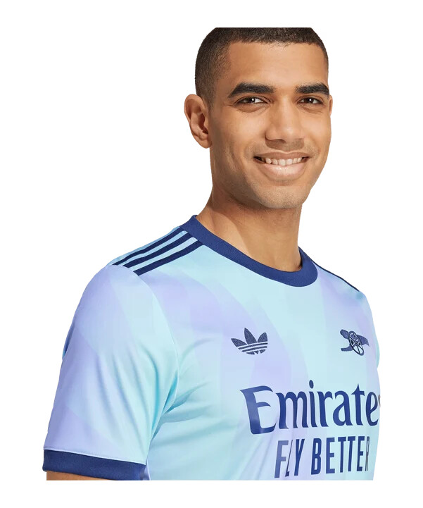 adidas originals fc arsenal london 3. trøje 20242025 turkis