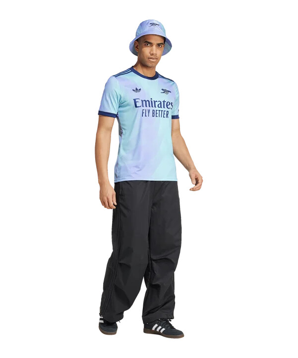 adidas originals fc arsenal london 3. trøje 20242025 turkis