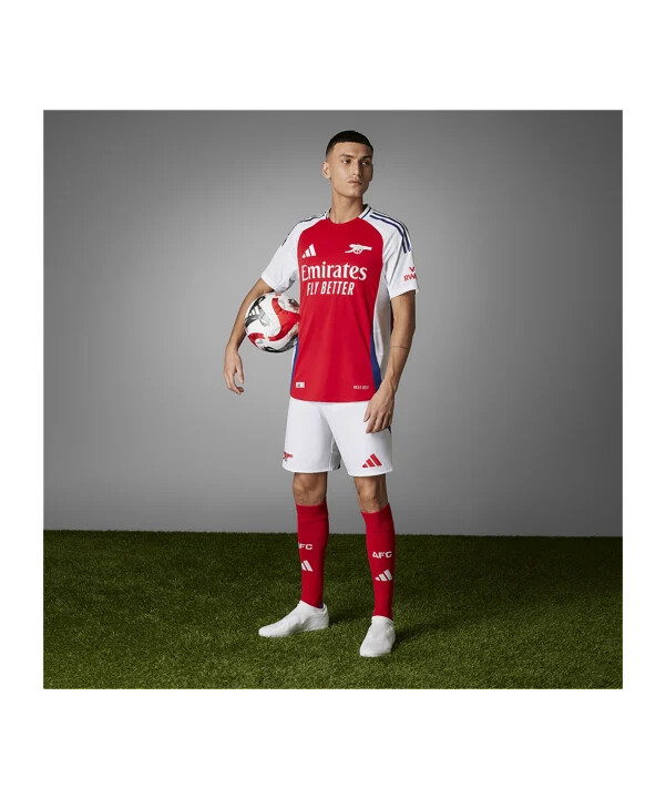 adidas fc arsenal london aut. hjemmebanetrøje 20242025 rød