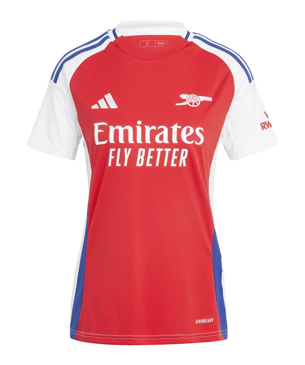 adidas fc arsenal london hjemmetrøje 20242025 dame rød