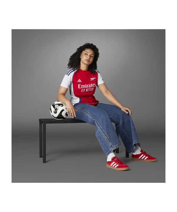adidas fc arsenal london hjemmetrøje 20242025 dame rød