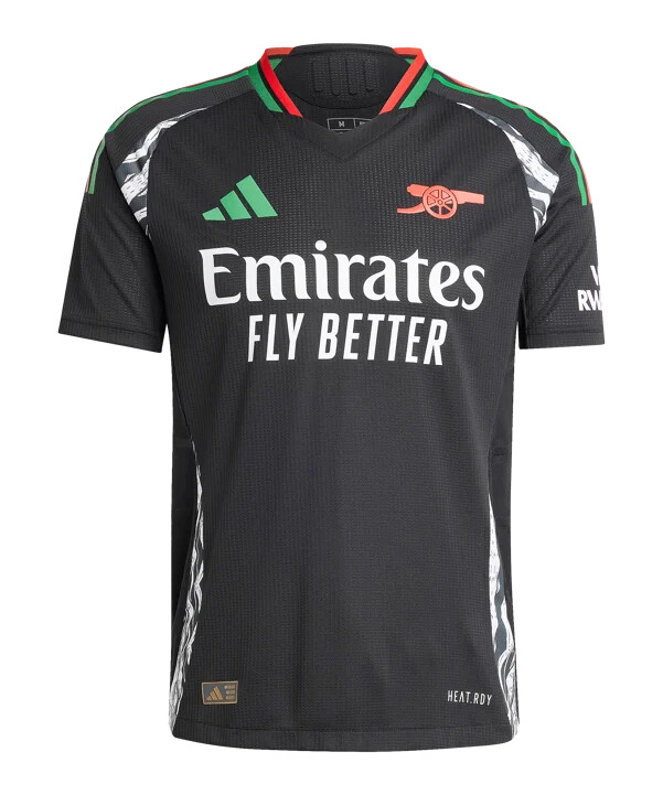 adidas fc arsenal london aut. udebanetrøje 20242025 sort