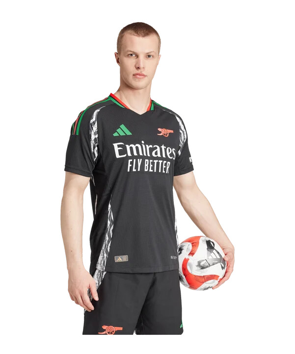 adidas fc arsenal london aut. udebanetrøje 20242025 sort