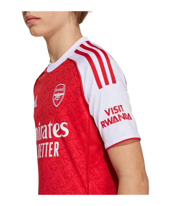 adidas fc arsenal london hjemmebanetrøje 202526 børn rød