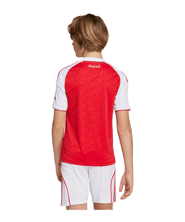 adidas fc arsenal london hjemmebanetrøje 202526 børn rød