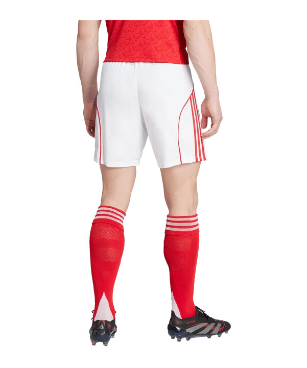 adidas fc arsenal london hjemmebaneshorts 202526 hvid