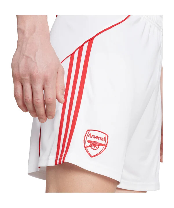adidas fc arsenal london hjemmebaneshorts 202526 hvid