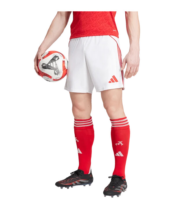 adidas fc arsenal london hjemmebaneshorts 202526 hvid
