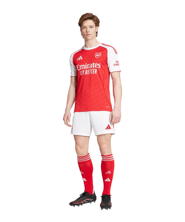 adidas fc arsenal london hjemmebaneshorts 202526 hvid