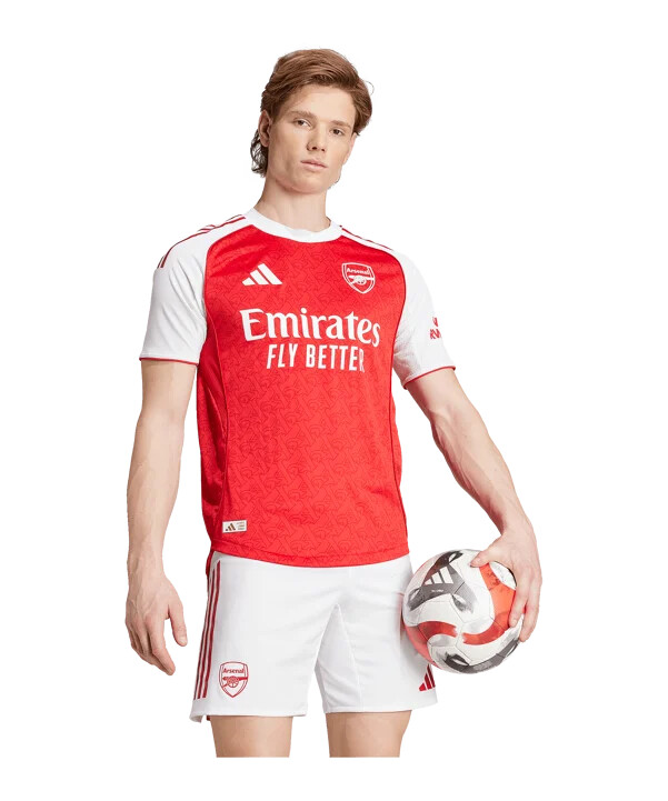 adidas fc arsenal london autentisk hjemmebanetrøje 202526 rød