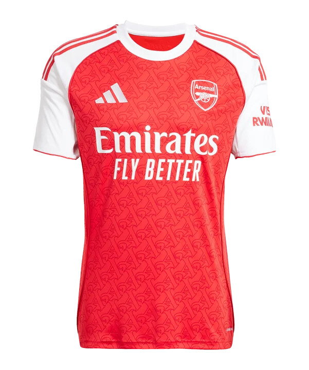 adidas fc arsenal london hjemmebanetrøje 202526 rød