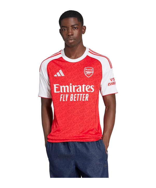 adidas fc arsenal london hjemmebanetrøje 202526 rød