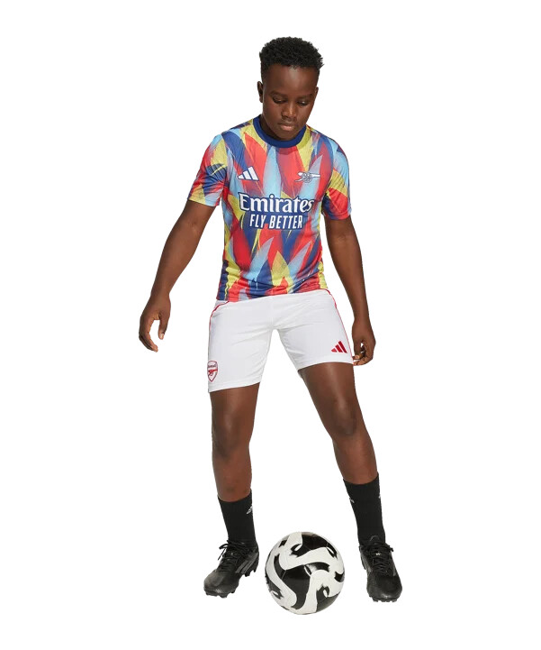 adidas fc arsenal london prematch t-shirt 20252026 børn blå