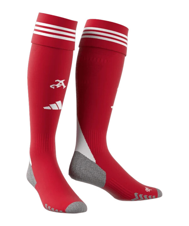 adidas fc arsenal london hjemmestrømper 202526 rød