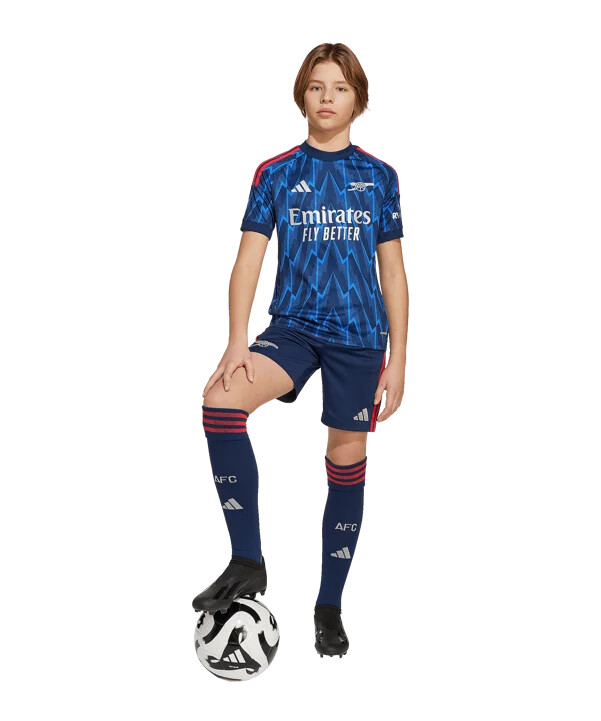 adidas fc arsenal london udebanetrøje 202526 børn blå