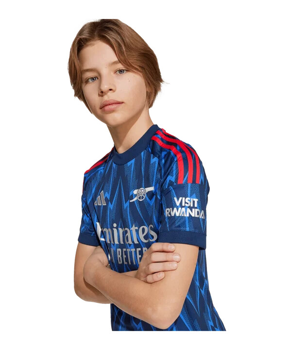 adidas fc arsenal london udebanetrøje 202526 børn blå