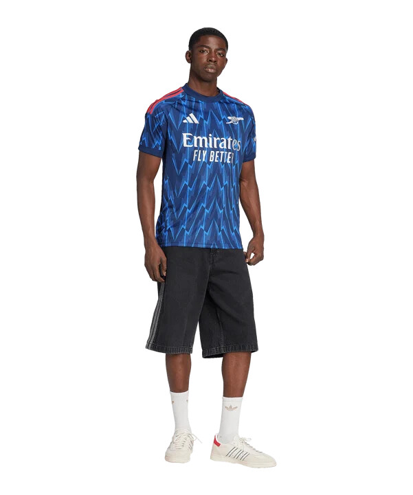 adidas fc arsenal london udebanetrøje 202526 blå