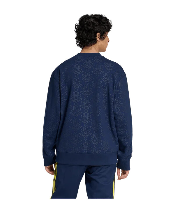 adidas fc arsenal london lfstlr sweatshirt blå