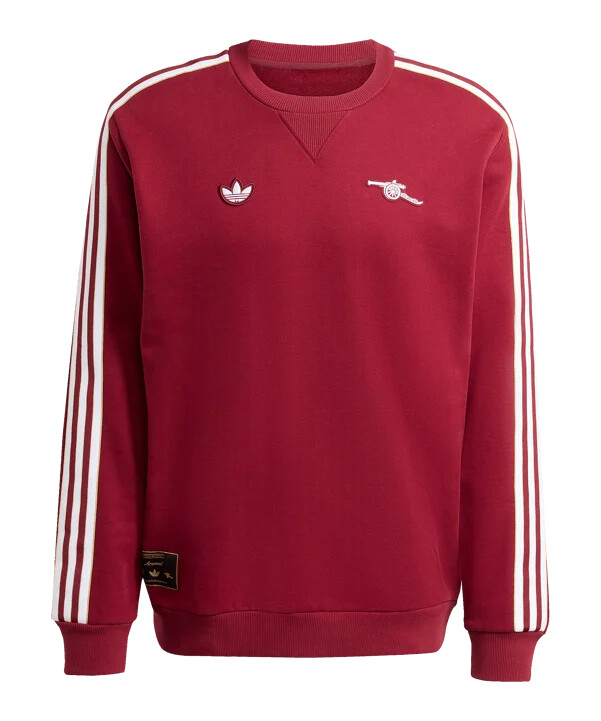 adidas fc arsenal london icon sweatshirt rød